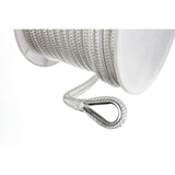 Seachoice - Double Braid Nylon Anchor Line | White | 1/2" x 150' | 42131