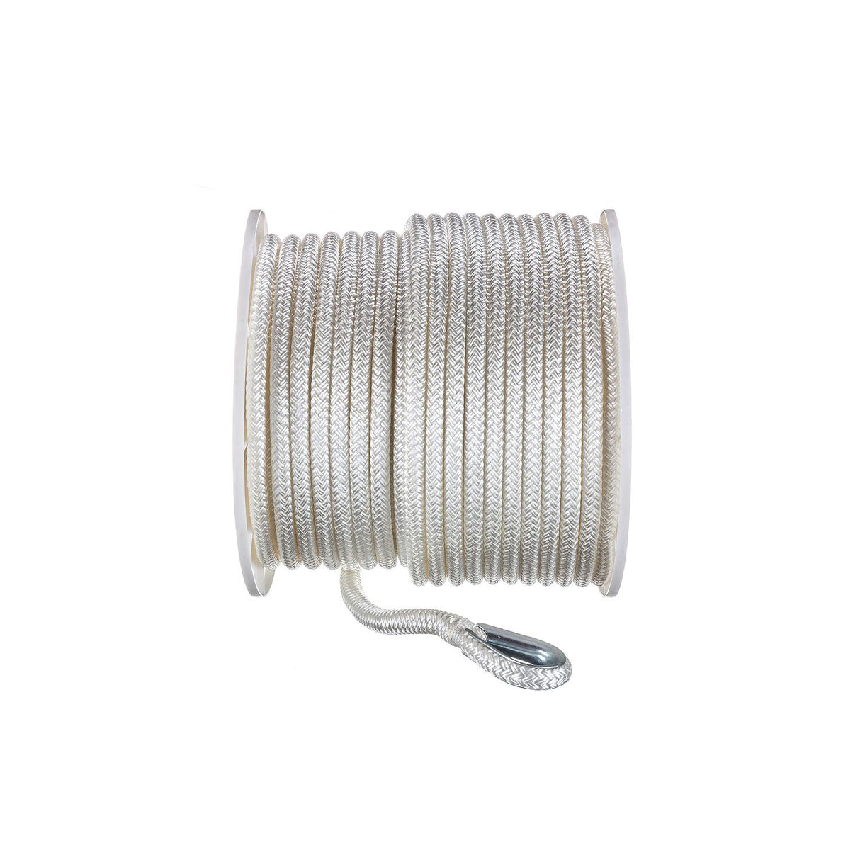 Seachoice - Double Braid Nylon Anchor Line | White | 1/2" x 200' | 42141