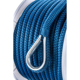 Seachoice - Double Braid Nylon Anchor Line | Blue | 3/8" x 100' | 42161