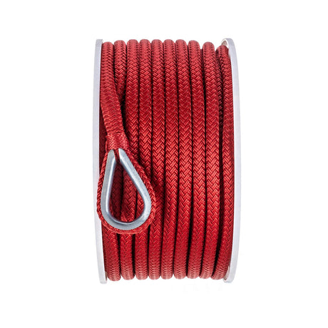 Seachoice - Double Braid Nylon Anchor Line | Red | 3/8" x 100' | 42171