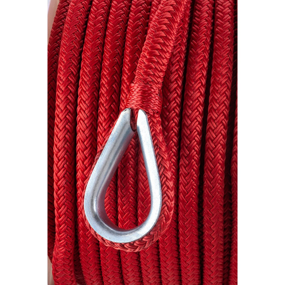 Seachoice - Double Braid Nylon Anchor Line | Red | 3/8" x 100' | 42171