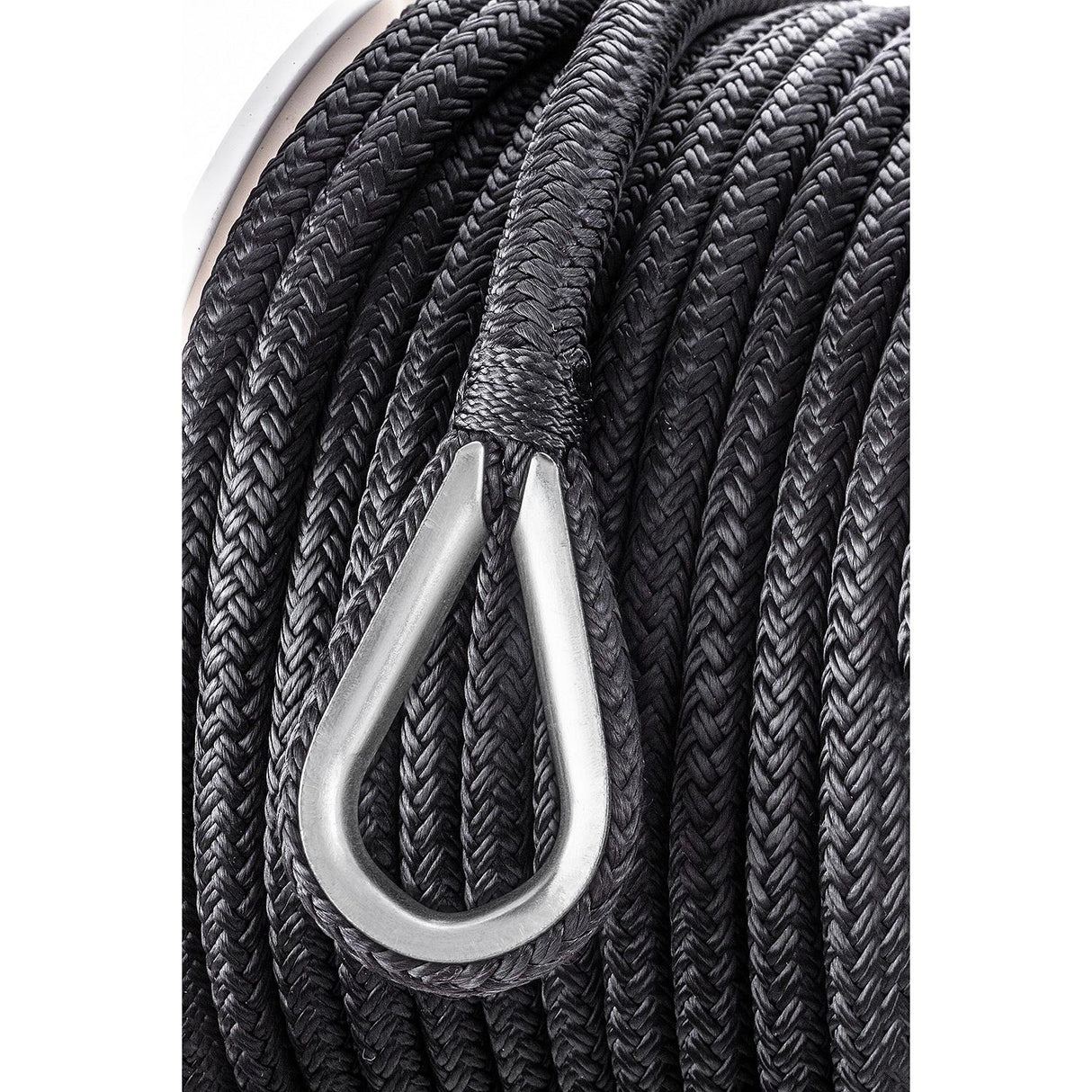 Seachoice - Double Braid Nylon Anchor Line | Black | 3/8" x 100' | 42201