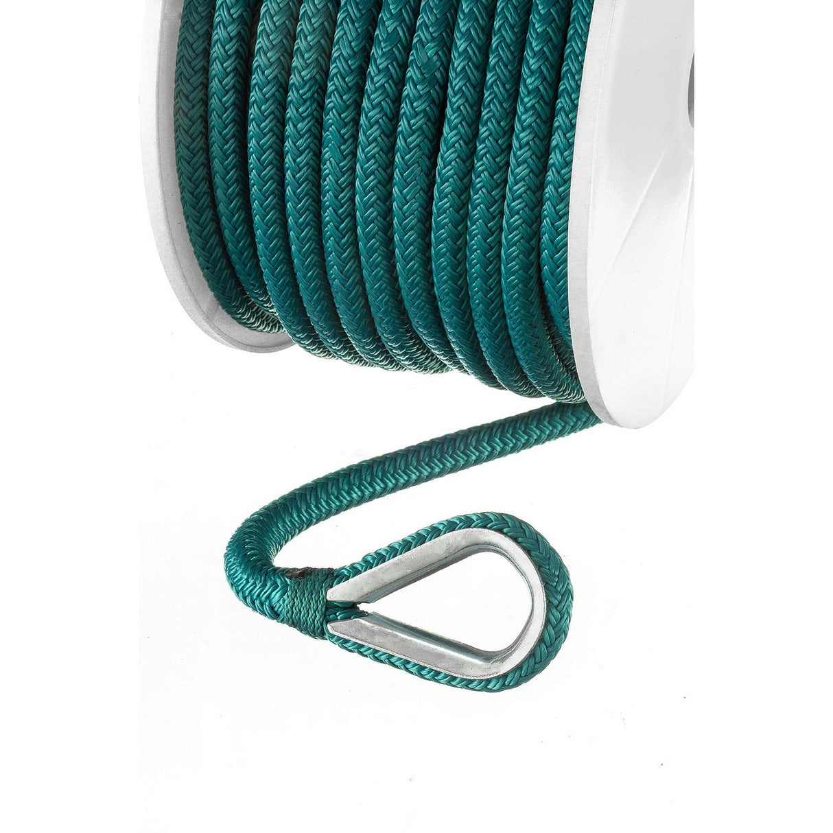 Seachoice - Double Braid Nylon Anchor Line | Teal | 3/8" x 100' | 42211