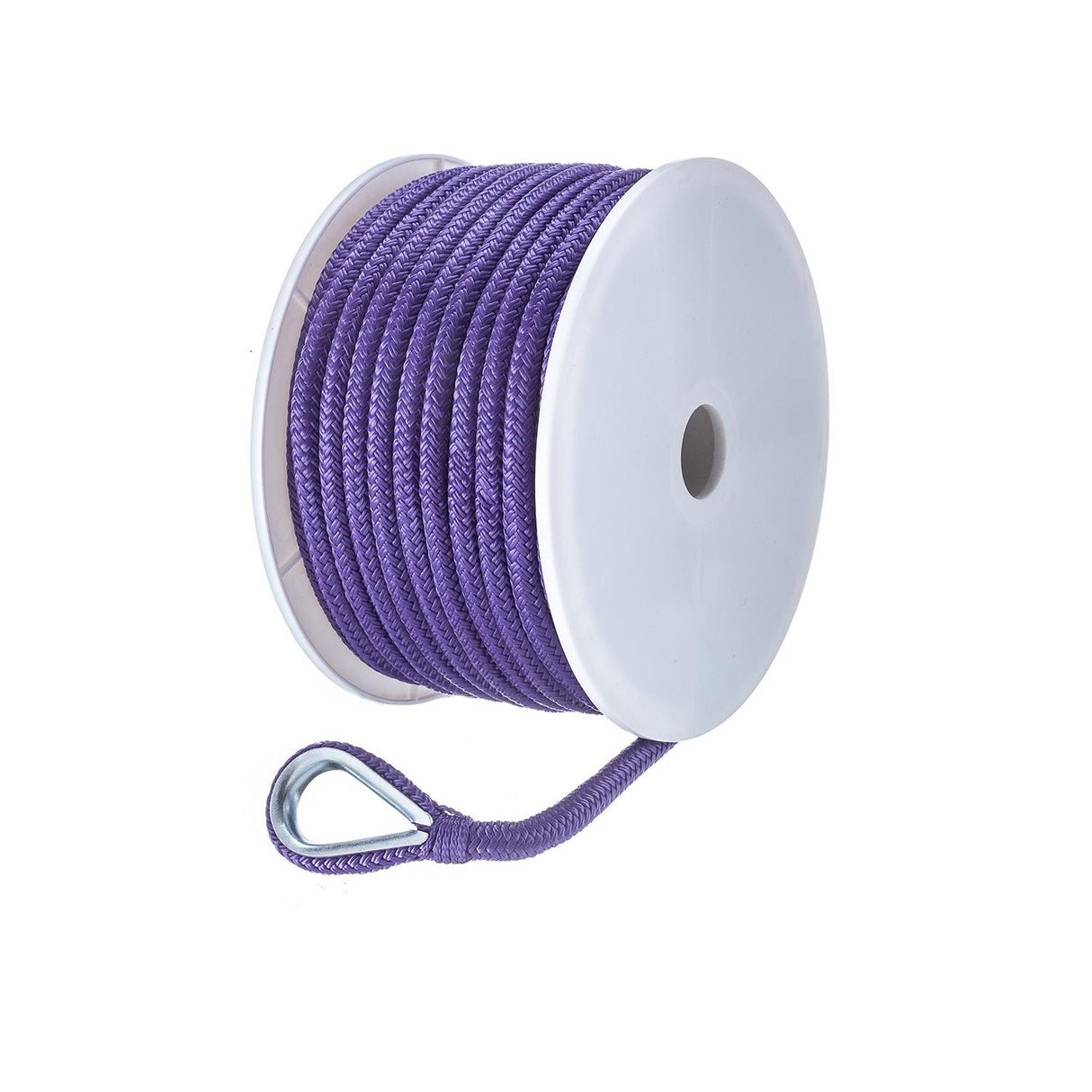 Seachoice - Double Braid Nylon Anchor Line | Purple | 3/8" x 100' | 42231