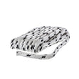 Seachoice - Double Braided MFP Poly Dock Line | White/Black Tracer | 3/8" x 15' | 42401