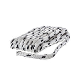 Seachoice - Double Braided MFP Poly Dock Line | White/Black Tracer | 3/8" x 15' | 42401