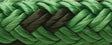 Seachoice - Double Braided MFP Poly Dock Line | Green/Black Tracer | 3/8" x 15' | 42441
