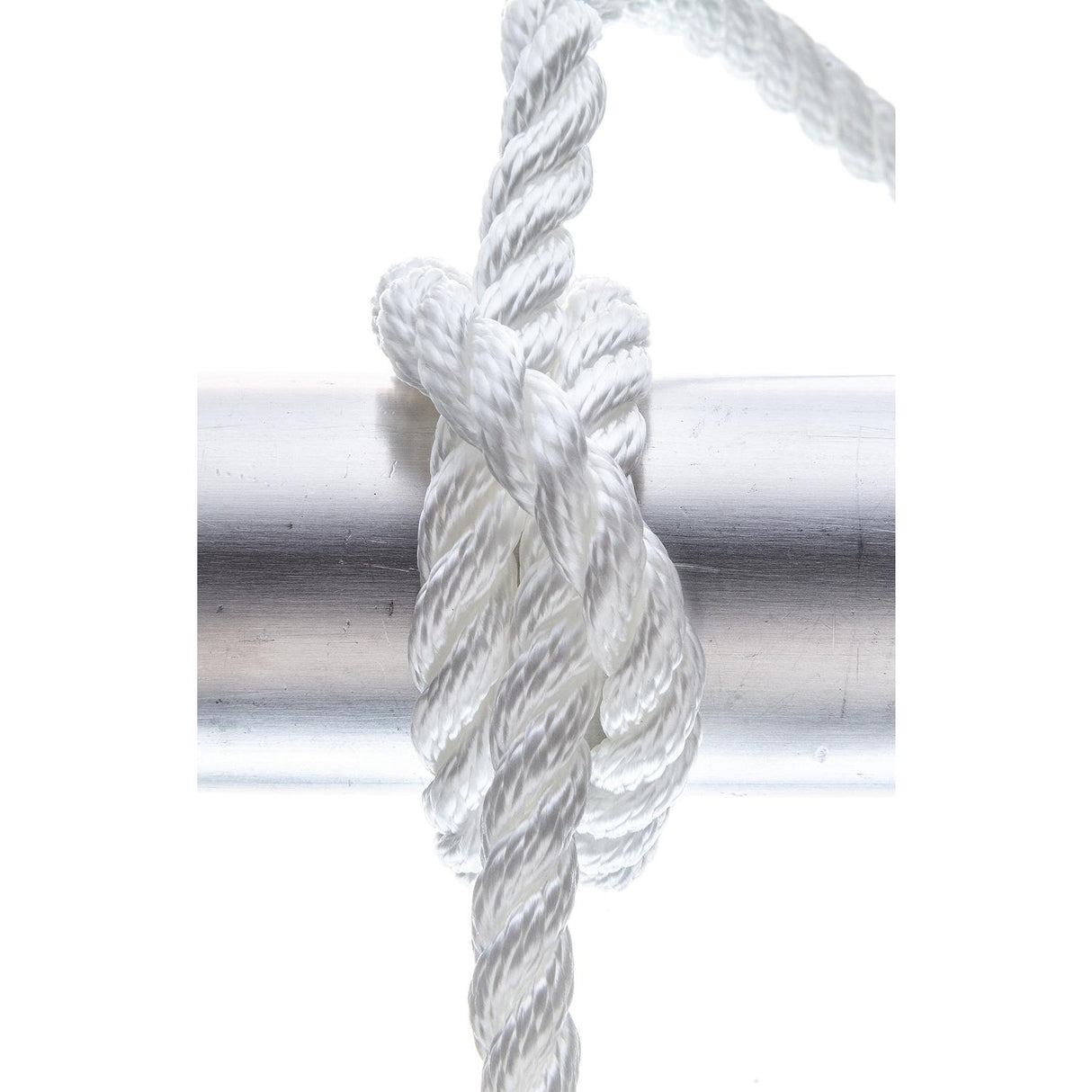 Seachoice - Three Strand Twisted Nylon Dock Line | White | 3/8" x 10' | 42501