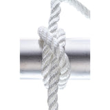 Seachoice - Three Strand Twisted Nylon Dock Line | White | 3/8" x 10' | 42501