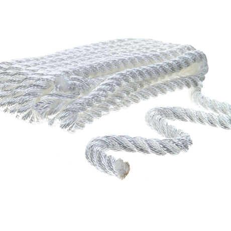 Seachoice - Three Strand Twisted Nylon Dock Line | White | 3/8" x 15' | 42511