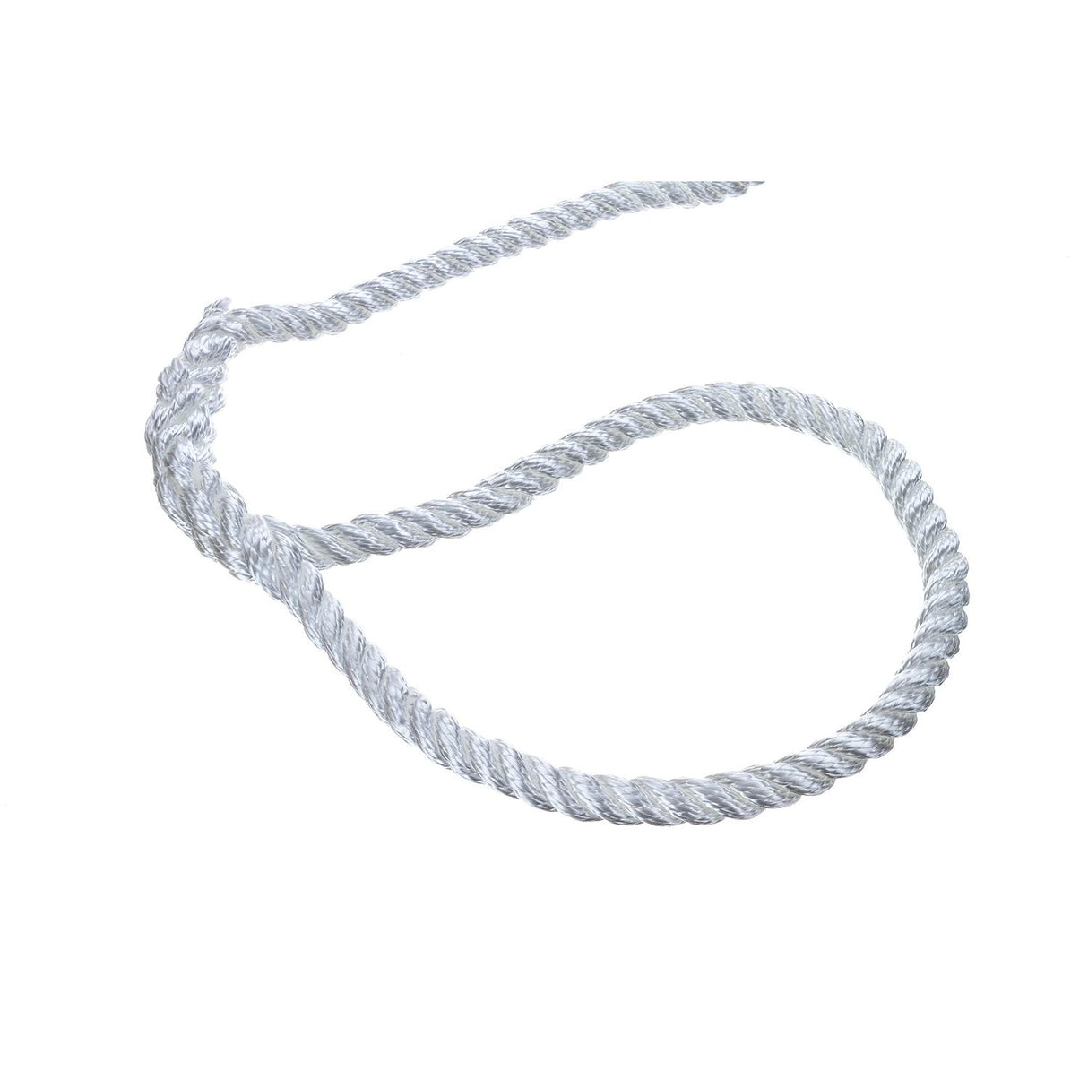 Seachoice - Three Strand Twisted Nylon Dock Line | White | 1/2" x 15' | 42551