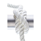 Seachoice - Three Strand Twisted Nylon Dock Line | White | 1/2" x 25' | 42571
