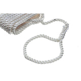 Seachoice - Three Strand Twisted Nylon Dock Line | White | 5/8" x 35' | 42621
