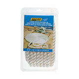 Seachoice - Three Strand Twisted Nylon Dock Line | White | 5/8" x 35' | 42621