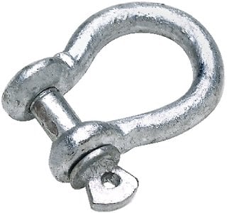 Seachoice - Galvanized Anchor Shackle - 3/16" - Bulk - 43040