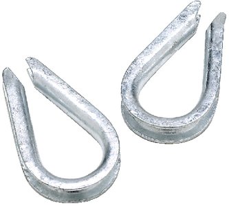 Seachoice - Galvanize Wire Rope Thimble - 1/2" - 43340 Bulk