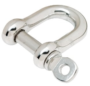 Seachoice - Stainless Steel D-Anchor Shackle - 3/16" -  44581