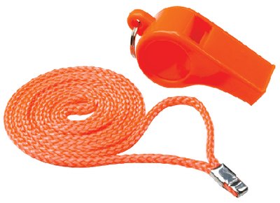 Seachoice - Orange Plastic Whistle - 46011