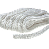 Seachoice - Double Braid Nylon Dock Line | White | 5/8" x 30' | 46951