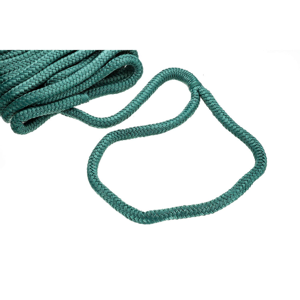 Seachoice - Línea de muelle de nailon trenzado doble de 5/8" x 30' - 46981 VERDE BOSQUE