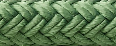 Seachoice - Double Braid Nylon Dock Line 5/8" x 30' - 46981 FOREST GREEN