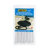 Seachoice - Double Braid Nylon Dock Line | White | 3/4" x 25' | 47101
