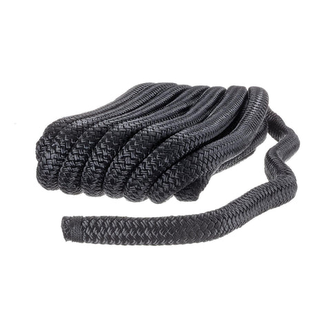 Seachoice - Double Braid Nylon Dock Line | Black | 3/4" x 25' | 47201
