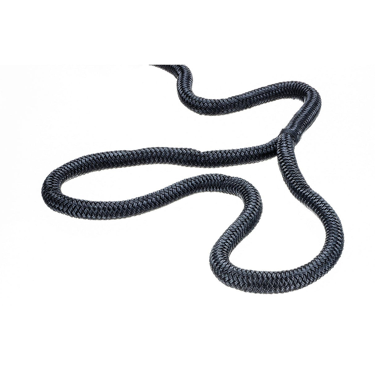 Seachoice - Double Braid Nylon Dock Line | Black | 3/4" x 25' | 47201
