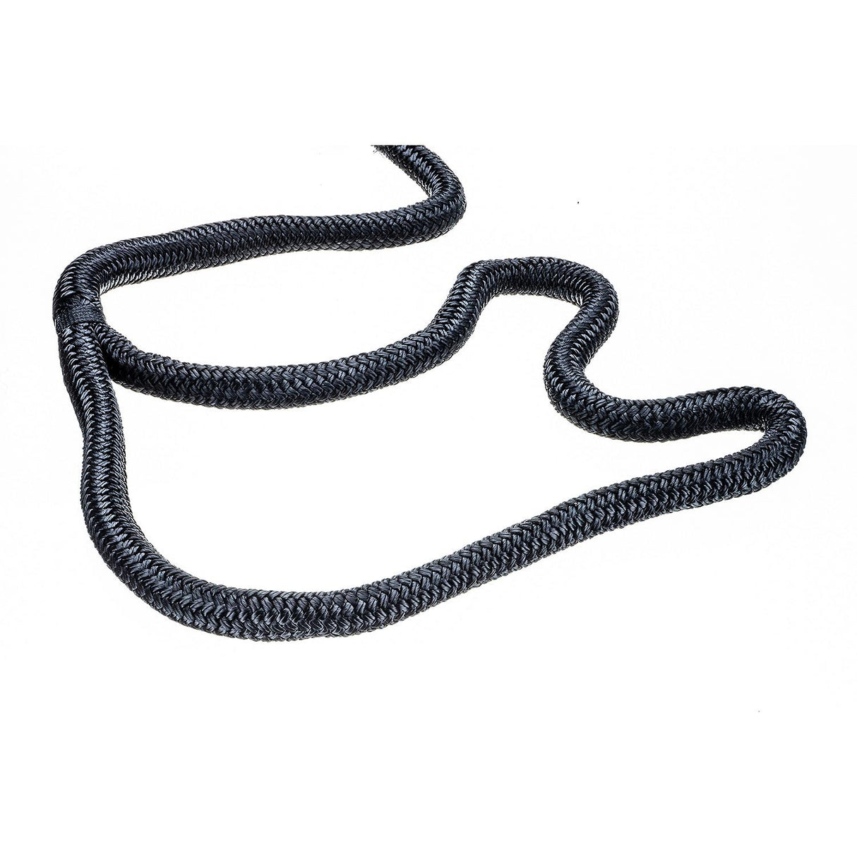 Seachoice - Double Braid Nylon Dock Line | Black | 3/4" x 50' | 47221