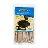 Seachoice - Double Braid Nylon Dock Line | Gold/White | 3/4" x 50' | 47421