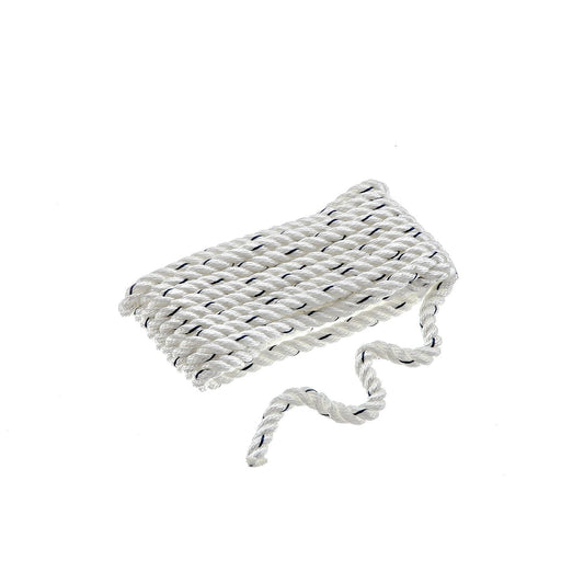 Seachoice - Three Strand Twisted Nylon Dock Line with Tracer