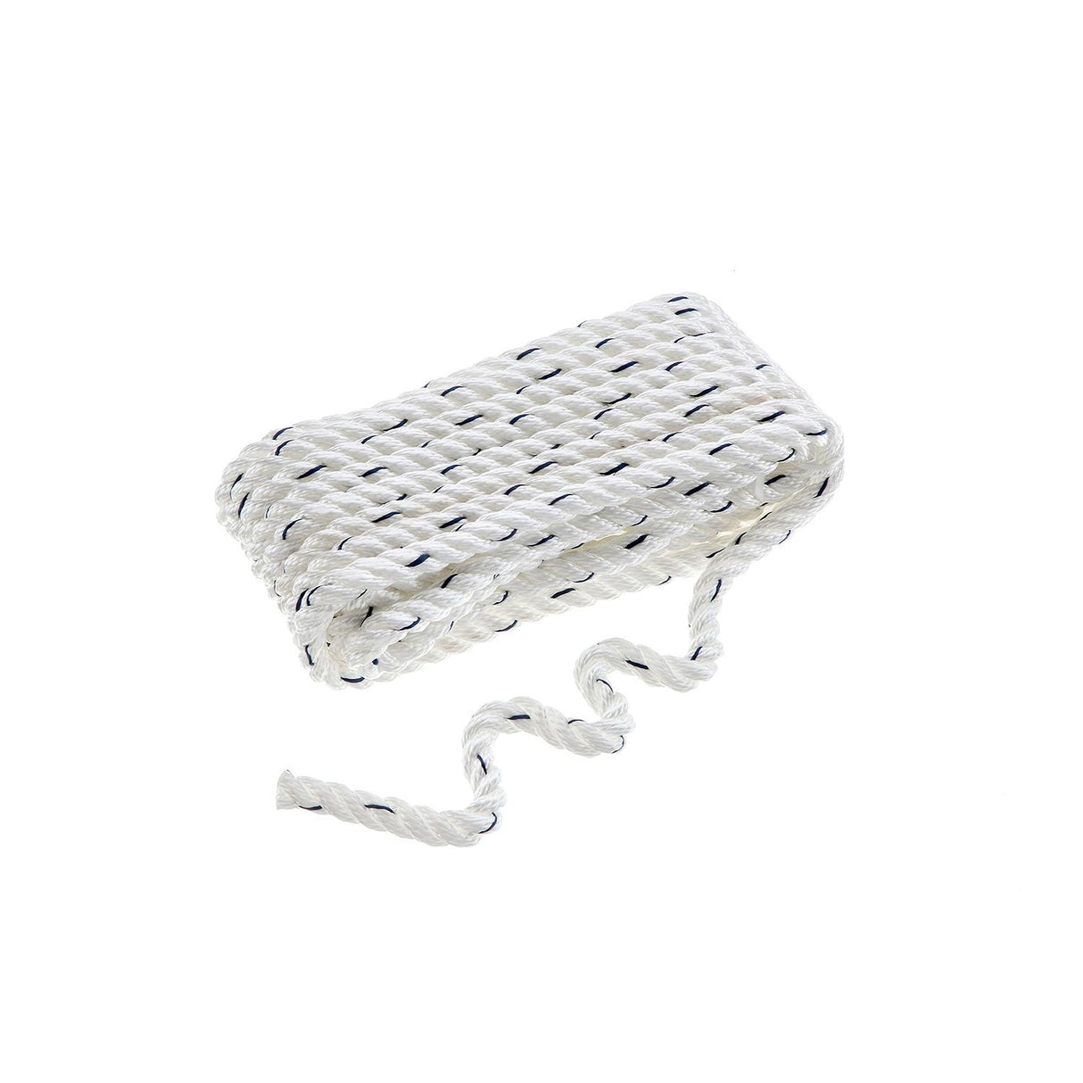 Seachoice - Three Strand Twisted Nylon Dock Line with Tracer