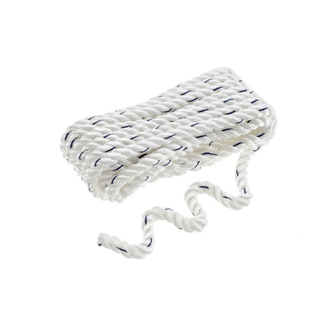 Seachoice - Three Strand Twisted Nylon Dock Line with Tracer