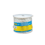 Seachoice - Premium 3-Strand Twisted Nylon Anchor Line with Tracer | White / Blue | 3/8" x 150' | 47721