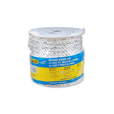 Seachoice - Premium 3-Strand Twisted Nylon Anchor Line with Tracer | White / Blue | 1/2" x 100' | 47731