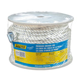 Seachoice - Premium 3-Strand Twisted Nylon Anchor Line with Tracer | White / Blue | 1/2" x 150' | 47741