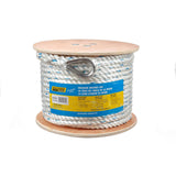 Seachoice - Premium 3-Strand Twisted Nylon Anchor Line with Tracer | White / Blue | 5/8" x 250' | 47931