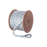 Seachoice - Premium 3-Strand Twisted Nylon Anchor Line with Tracer | White / Blue | 5/8" x 250' | 47931