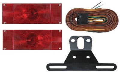 Sea Choice - Waterproof Universal Mount Combination Tail Light Kit - 51951