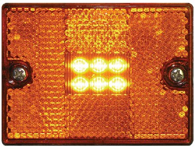 Sea Choice - LED Square StudMount Clearance/Marker Light - 52891