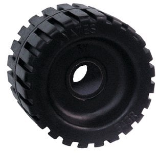 Sea Choice - Black Rubber Ribbed Roller 43/8" - 56330