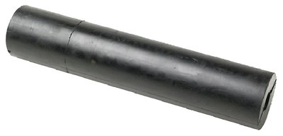 Sea Choice - Black Rubber Straight Roller 12" x 21/2" With 5/8" ID - 56360