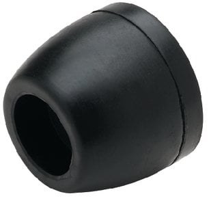 Sea Choice - 2 1/2" Black Rubber Side Guide End Cap - 56380