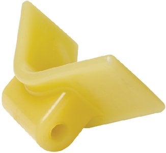 Sea Choice - NonMarking TP Yellow Rubber VBow Stop 3" x 1/2" - 56550