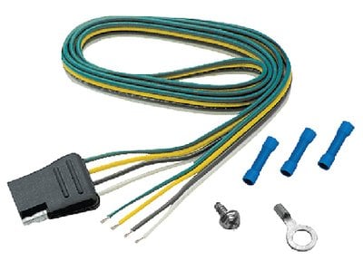 Sea Choice - 4Way Flat Trailer Harness 48"Car Side for 2Wire Systems - 57841