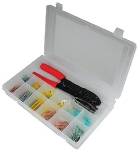 Sea Choice - 92 Piece Heat Shrink Terminal Kit w/Tools - 61312