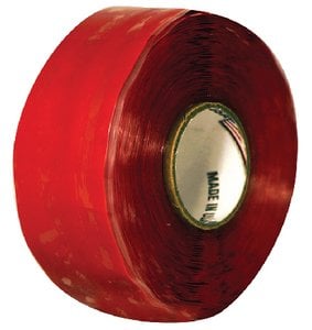 Sea Choice - Silicone SelfFusing Tape - 1 inch x 10 feet - Red - 61481