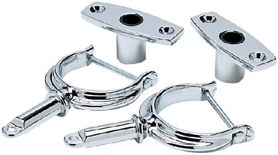 Sea Choice - Chrome Plated Zinc Rowlock Set (Sold as Pair) - 70401