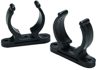 Sea Choice - Black Nylon Boat Hook Clips (2 Per Pack) - 71001