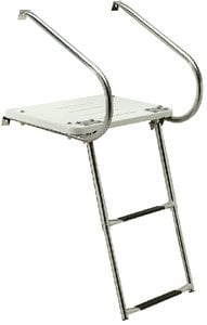 Sea Choice - Universal Swim Platform With Under Mount Telescoping Ladder - 71201